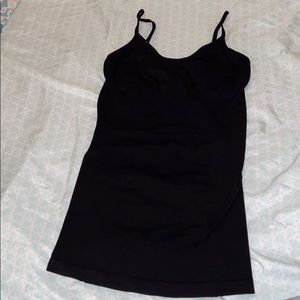 Black shape wear cami